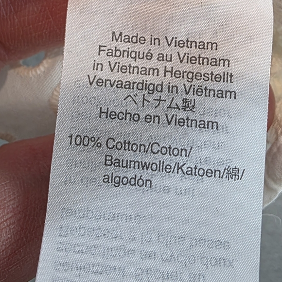 Madewell‎ Embroidered Eyelet Ruffle-Neck Keyhole Top Sheer Bohemian Summer Sz S - Picture 5 of 9